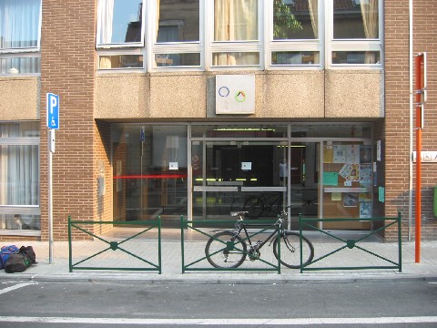 façade du dojo du Karaté Club Etterbeek
